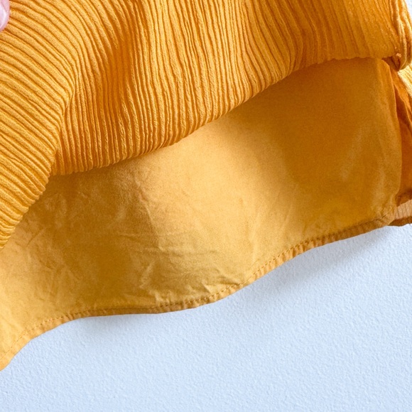 CAMI NYC • The Racer Crinkle Lace Trimsilk Tank Top In Honey - Picture 9 of 12